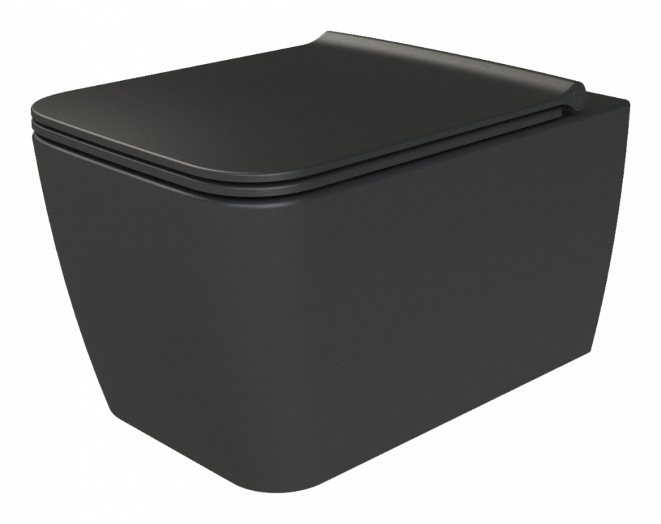 Изображение Подвесной унитаз с биде с крышкой Boheme Zen 967-SET-2