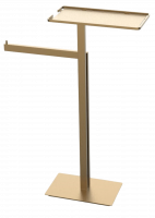 Стойка напольная с полкой и полотенцедержателем Boheme 10952 схема 5