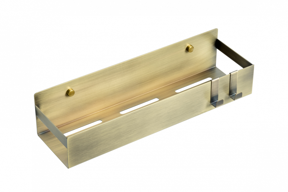 Полка подвесная + 2 крючка Boheme Q BLACK 10965 ФОТО