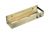 Полка подвесная + 2 крючка Boheme Q BLACK 10965 схема 2