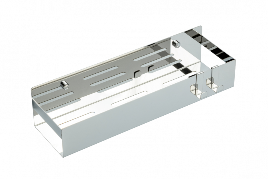 Полка подвесная + 2 крючка Boheme Q BLACK 10965 ФОТО
