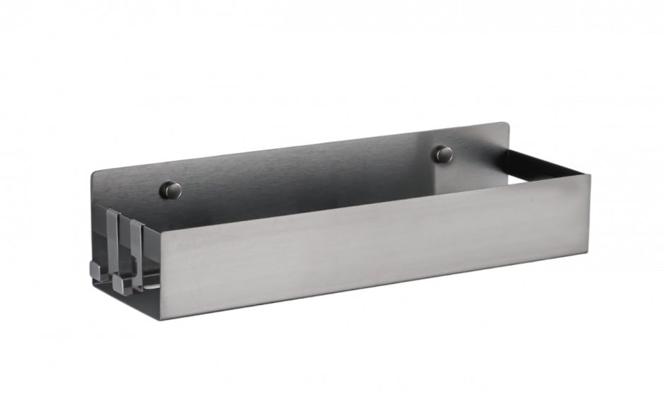 Полка подвесная + 2 крючка Boheme Q BLACK 10965 ФОТО