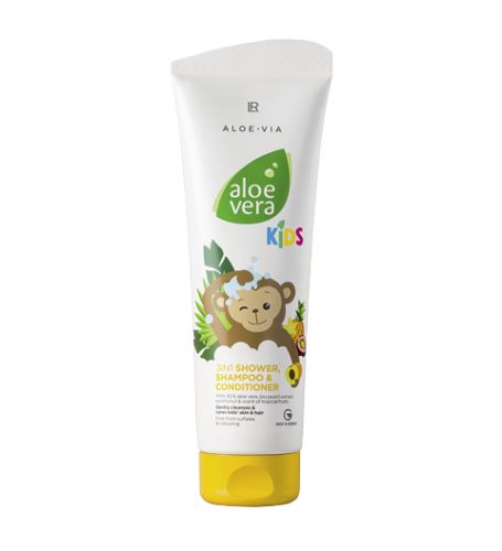 Средство для купания 3 в 1 для детей Aloe Vera Kids