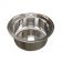 MIXLINE Мойка врезная глянцевая D490 круглая 490х490мм с сифоном и крепежом (0.6мм)