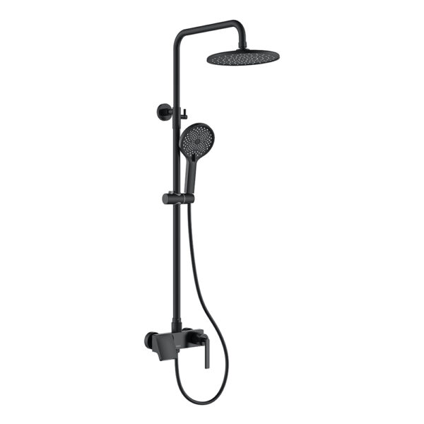 Душевая стойка Black&White GL-9103-MB