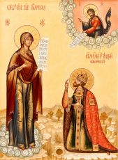Явление Богородицы: Благословение Андрею Боголюбскому (рукописная)