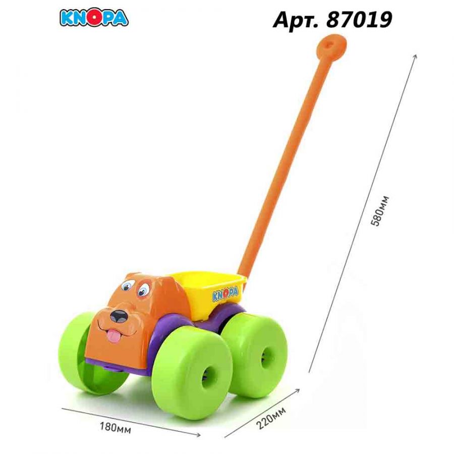 Каталка Арчи 22 см КНОПА