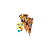Рожок с карамельным кремом и драже 25 г, Conosnack Parties, Messori, 25 g