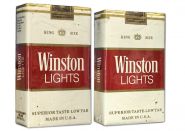 Сигареты — Winston Lights. Made in USA 80-90х. Редкие. Оригинал