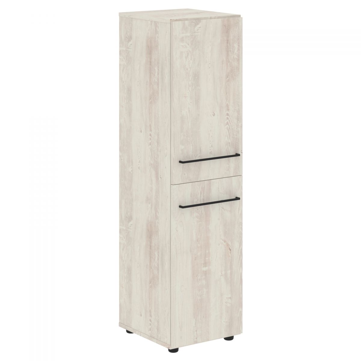 Шкаф колонка с 2-мя глухими малыми дверьми LMC 40.4 400х430х1517
