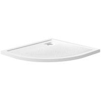 Душевой поддон из искусственного камня BelBagno Uno 90x90 TRAY-MR-UNO-R-90-550-35-W Белый схема 2