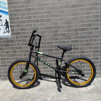 Велосипед BMX 20"  БМХ цвет черно-зеленый shreder