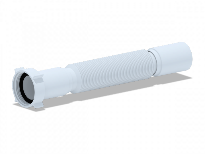 Гибкая труба 1 1/2"*40 (320-730мм)