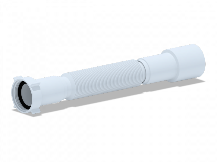 Гибкая труба 1 1/2"*40/50 (366-776мм)