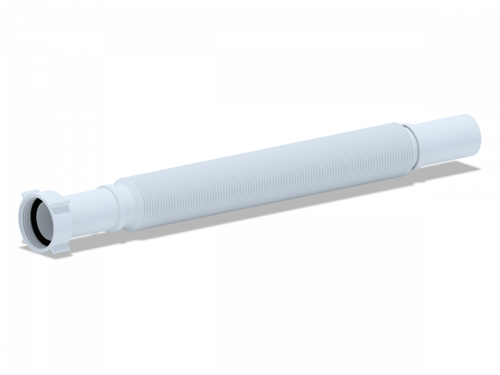 Гибкая труба 1 1/4"*32 удлиненная (495-1325мм)