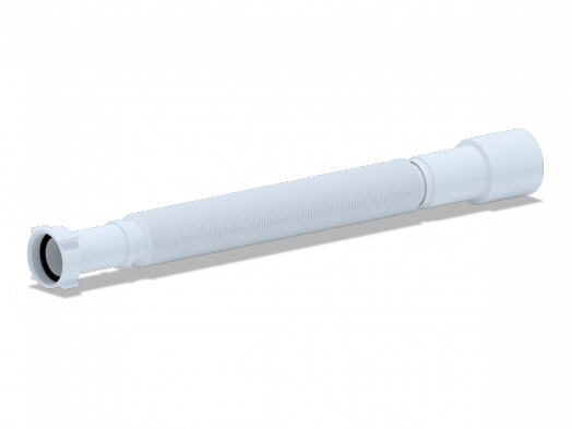 Гибкая труба 1 1/4"*40/50 удлиненная (541-1371мм)