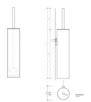 Ёршик для унитаза Decor Walther Mikado 05213 схема 6