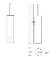 Ёршик для унитаза Decor Walther Mikado 05213 схема 10