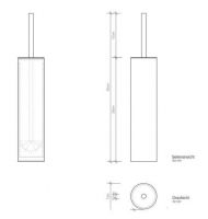 Туалетный ёршик Decor Walther Mikado 05214 схема 19