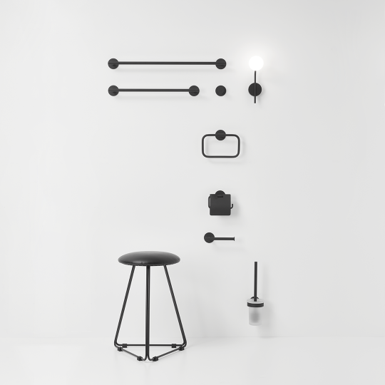 Держатель для туалетной бумаги Decor Walther Basic 05300 схема 4