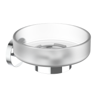 Мыльница Decor Walther Basic подвесная 530700 схема 4