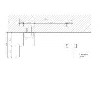 Держатель туалетной бумаги Decor Walther Tube 05421 схема 2