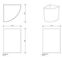 Мусорное ведро для ванной Decor Walther DW 06071 схема 2