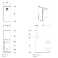 Крючок Decor Walther Century 06503 схема 2