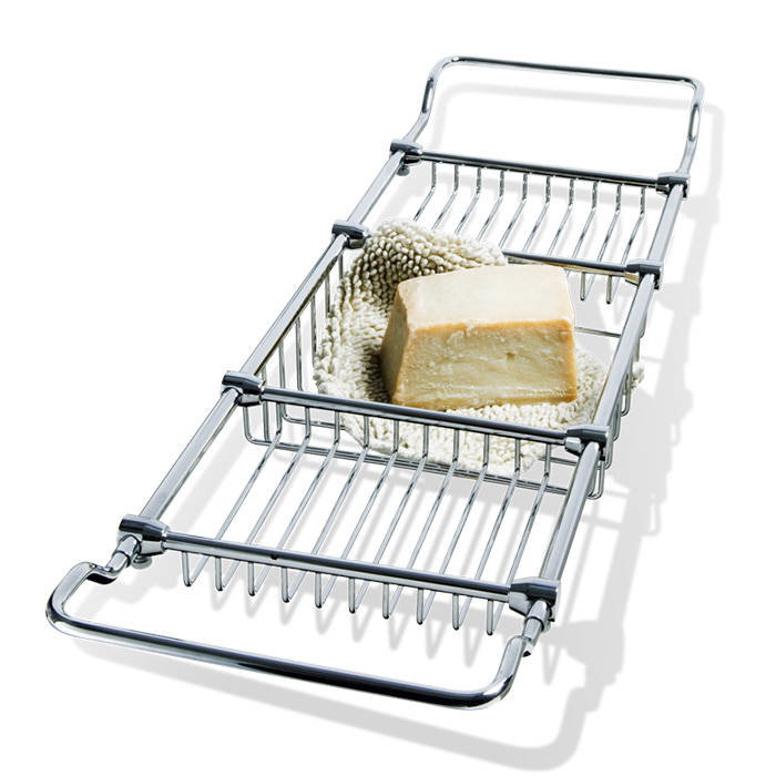 Изображение Хромированная полка Decor Walther DW для ванной комнаты 845100