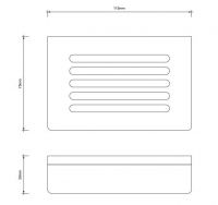 Мыльница Decor Walther Mikado 08595 схема 2