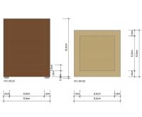 Стакан для зубных щёток Decor Walther Wood 09258 схема 2 Стакан для зубных щёток Decor Walther Wood 09258 схема 2