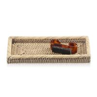 Плетёный предметный лоток Decor Walther Basket 0927591 светлый ротанг схема 1