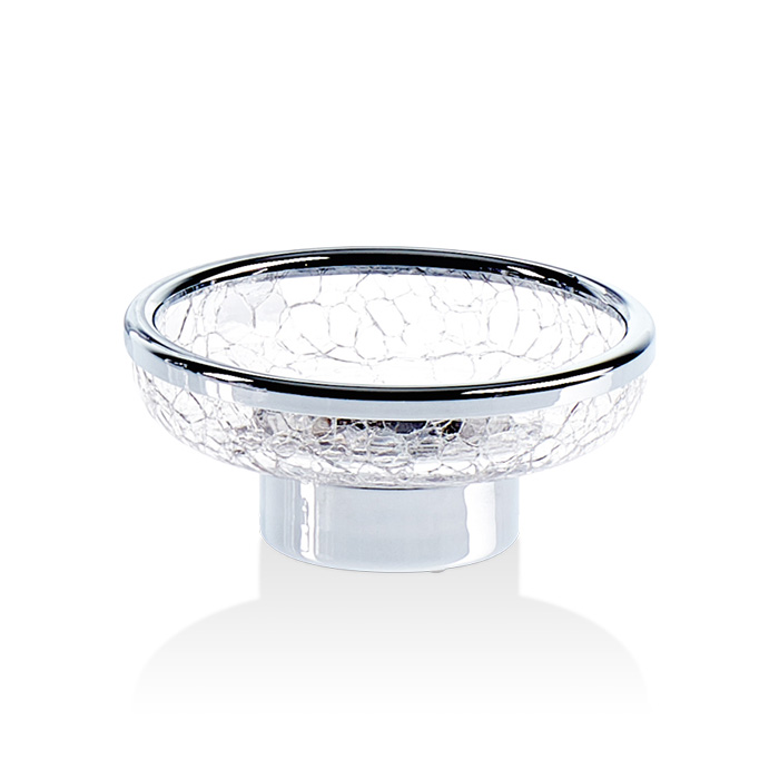 Мыльница для ванной Decor Walther Crack цвет хром 9329