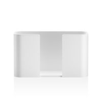 Бокс для бумажных полотенец Decor Walther Stone цвет белый 09741 схема 1