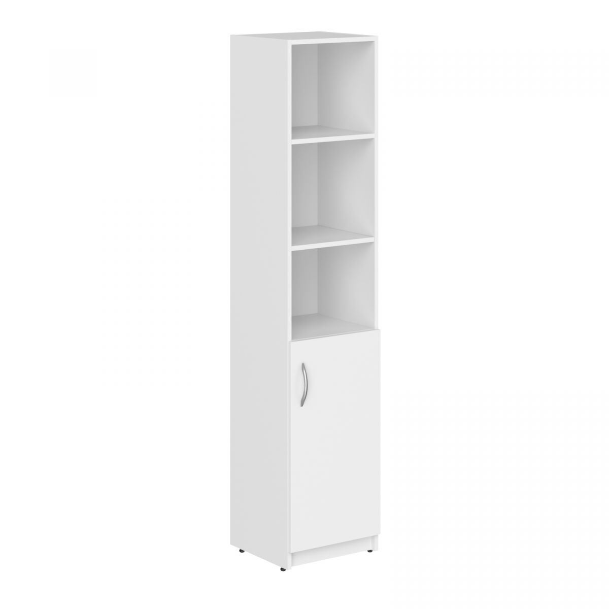 Шкаф колонка с глухой малой дверью SR-5U.5(R) 386х375х1815