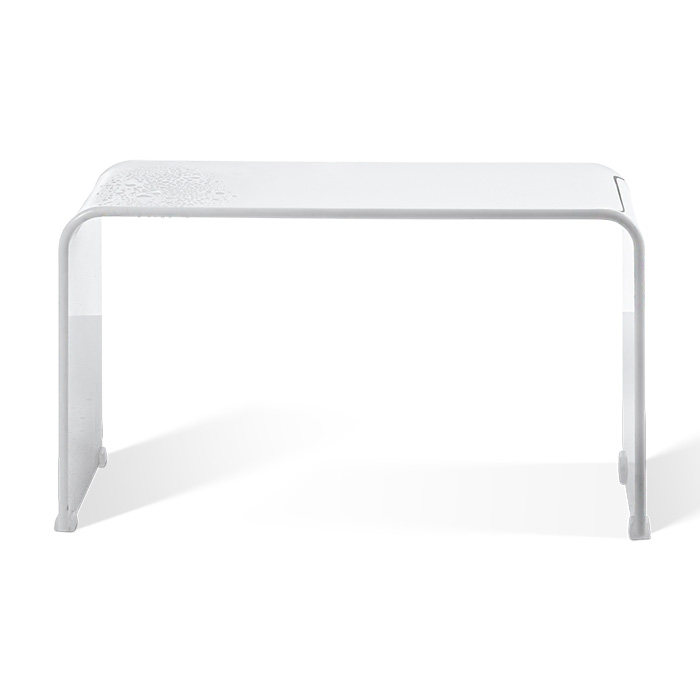 Изображение Скамья акриловая Decor Walther DW 0508350 для душа 80х45 в белом цвете