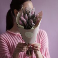 Комплимент из сухоцветов