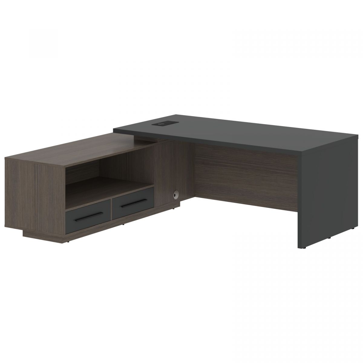 Стол руководителя с тумбой VCT 2119(L) 2100х1900х750