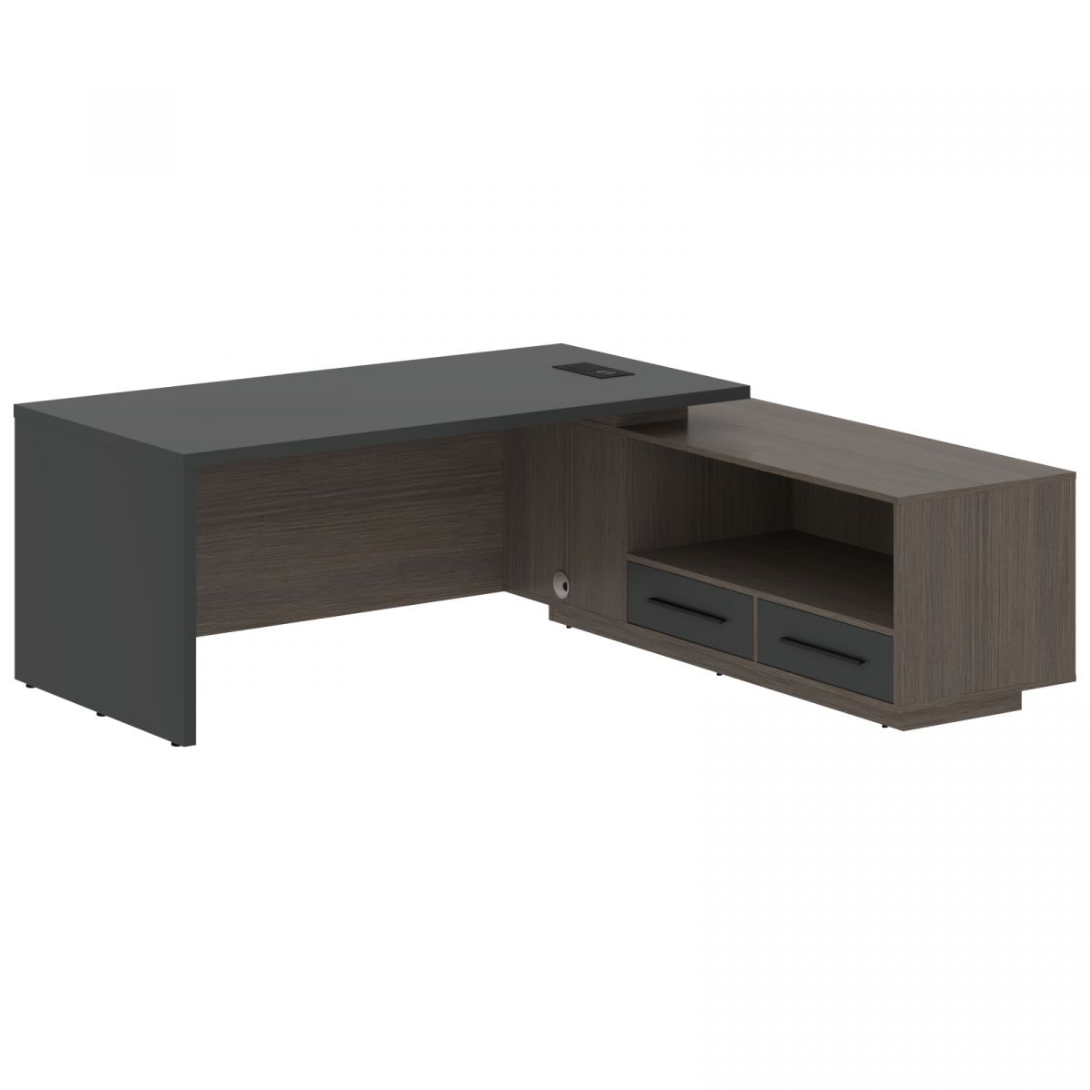 Стол руководителя с тумбой VCT 2119(R) 2100х1900х750