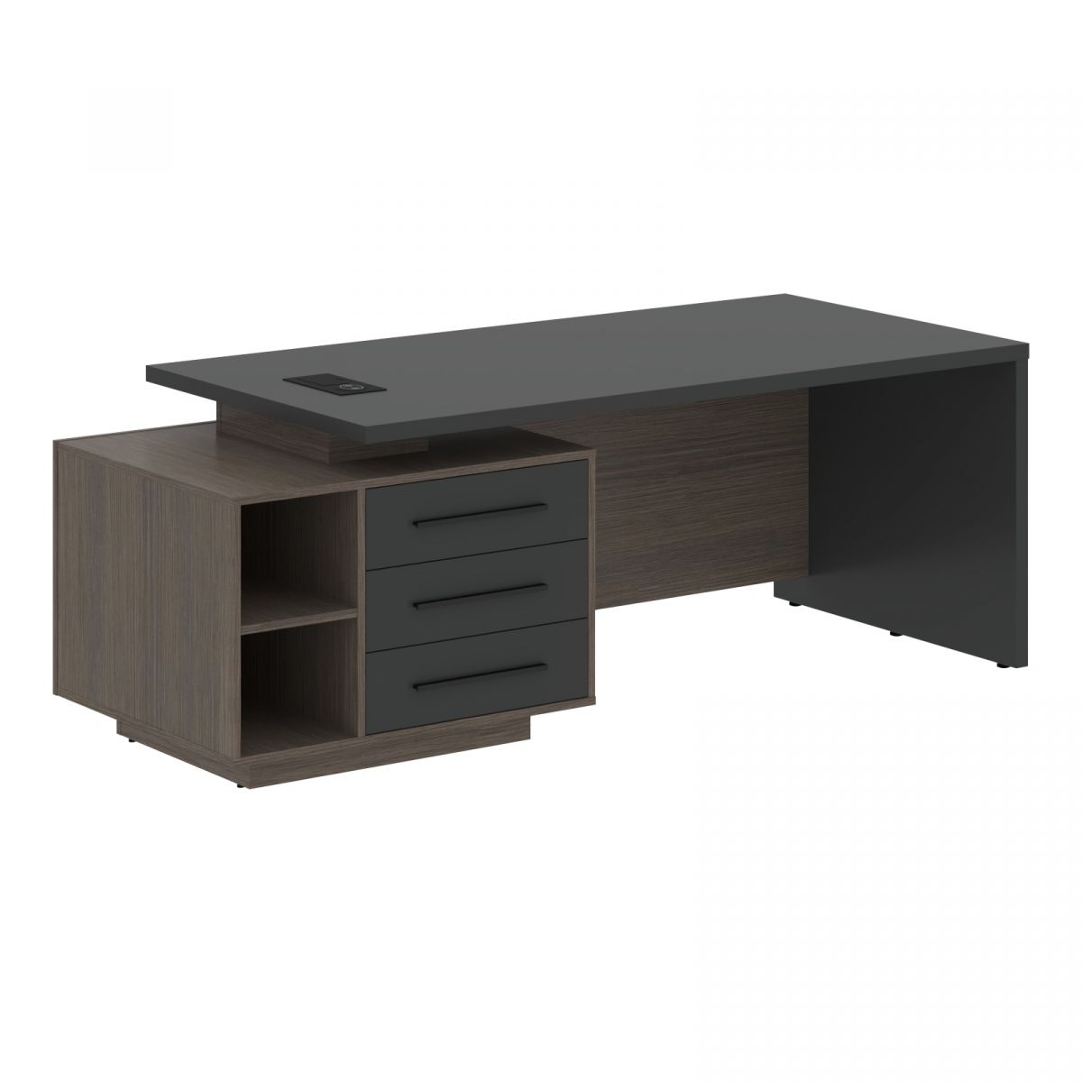 Стол руководителя с тумбой VCT 2190(L) 2100х900х750