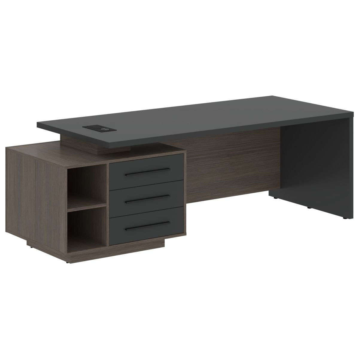 Стол руководителя с тумбой VCT 2390(L) 2300х900х750