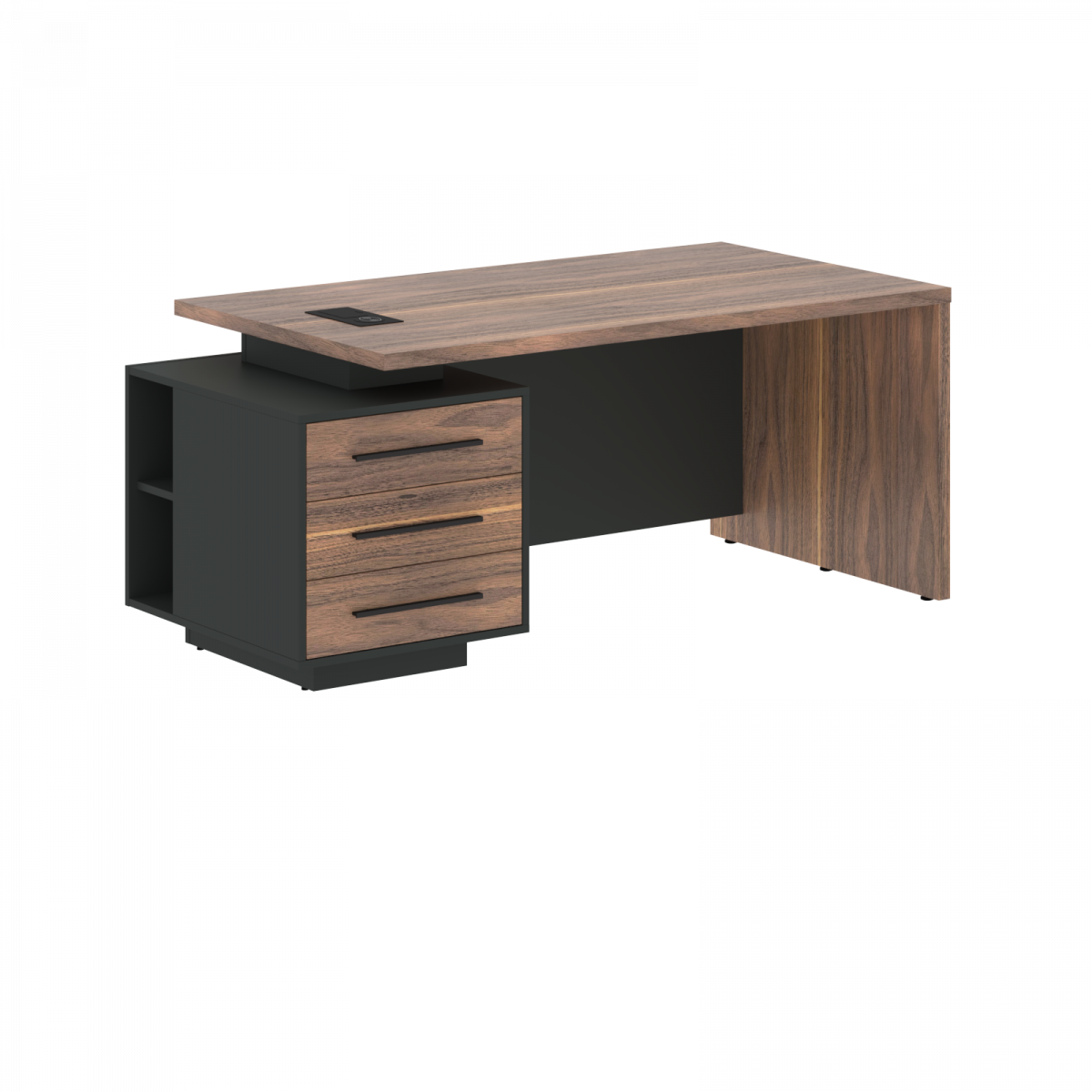 Стол руководителя с тумбой VRCT 1890(L) 1800х900х750 VE