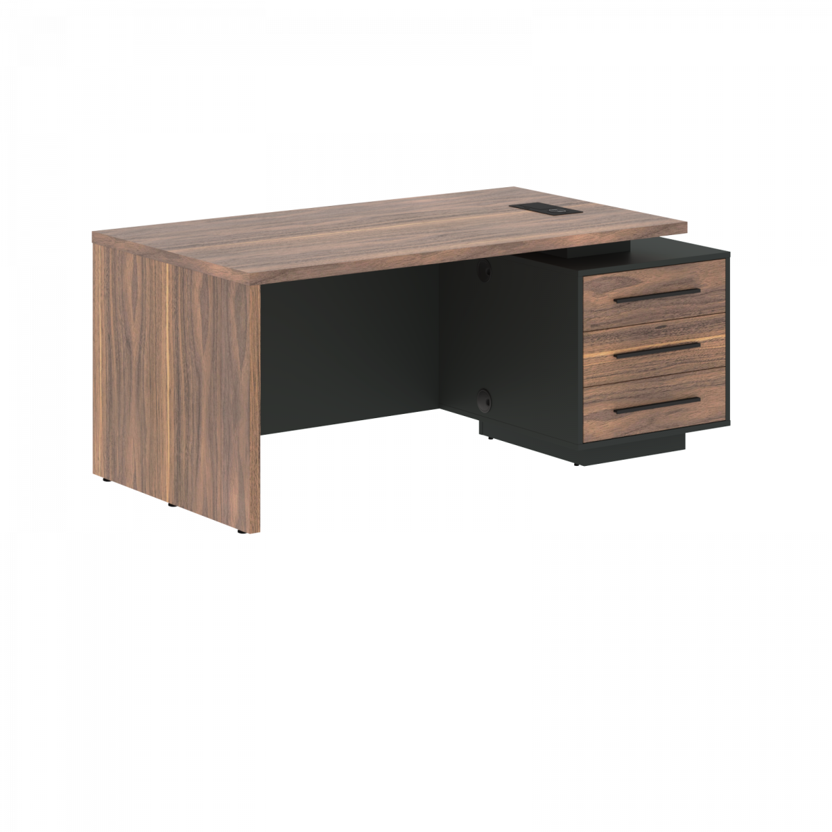 Стол руководителя с тумбой VRCT 1890(R) 1800х900х750 VE