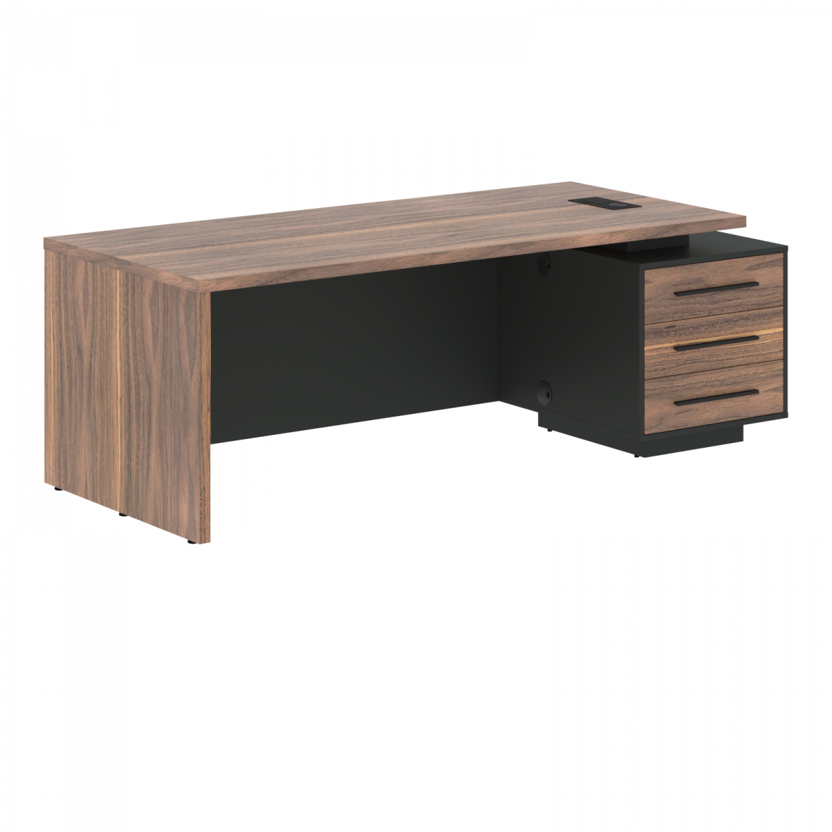 Стол руководителя с тумбой VRCT 2290(R) 2200х900х750 VE