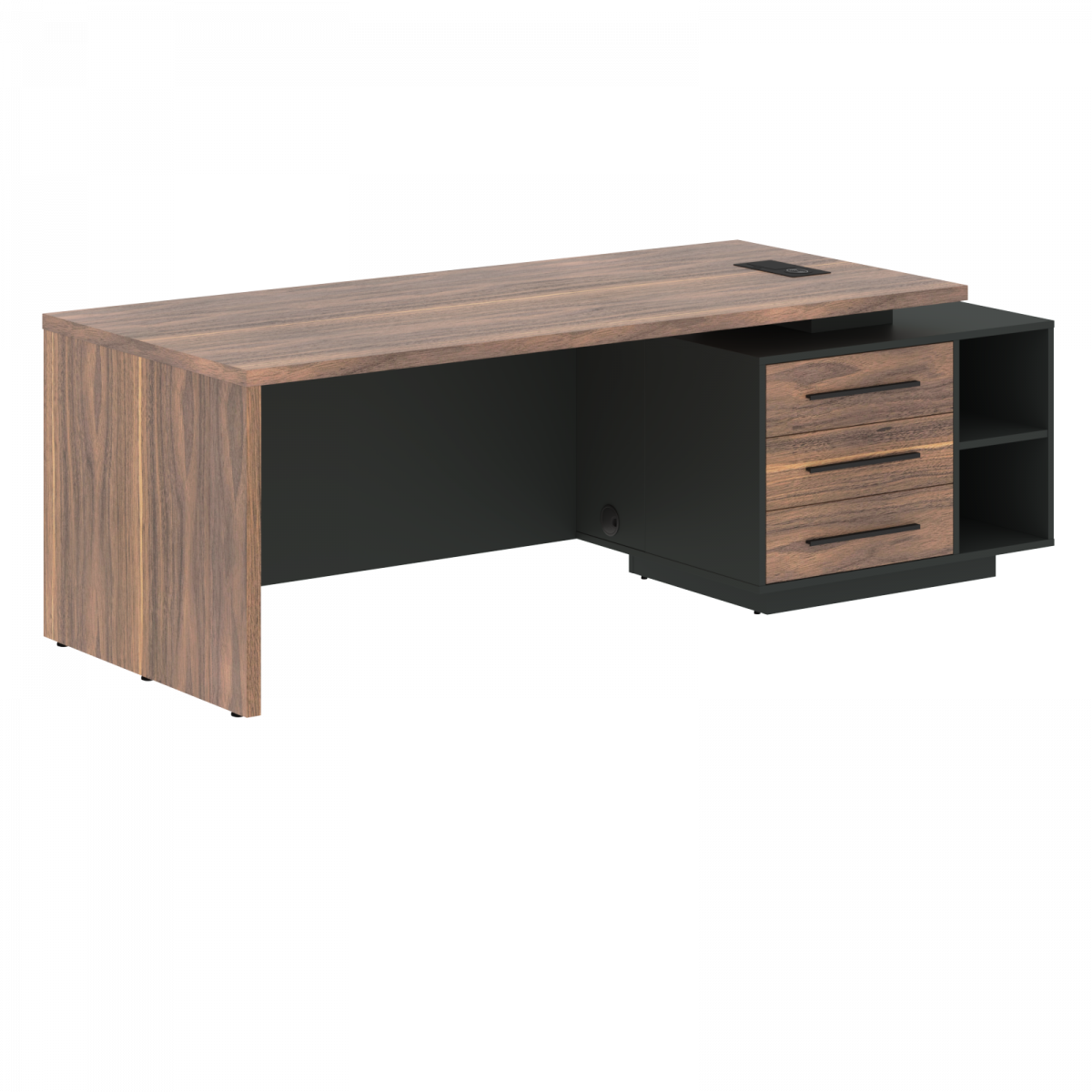 Стол руководителя с тумбой VRCT 2390(R) 2300х900х750 VE