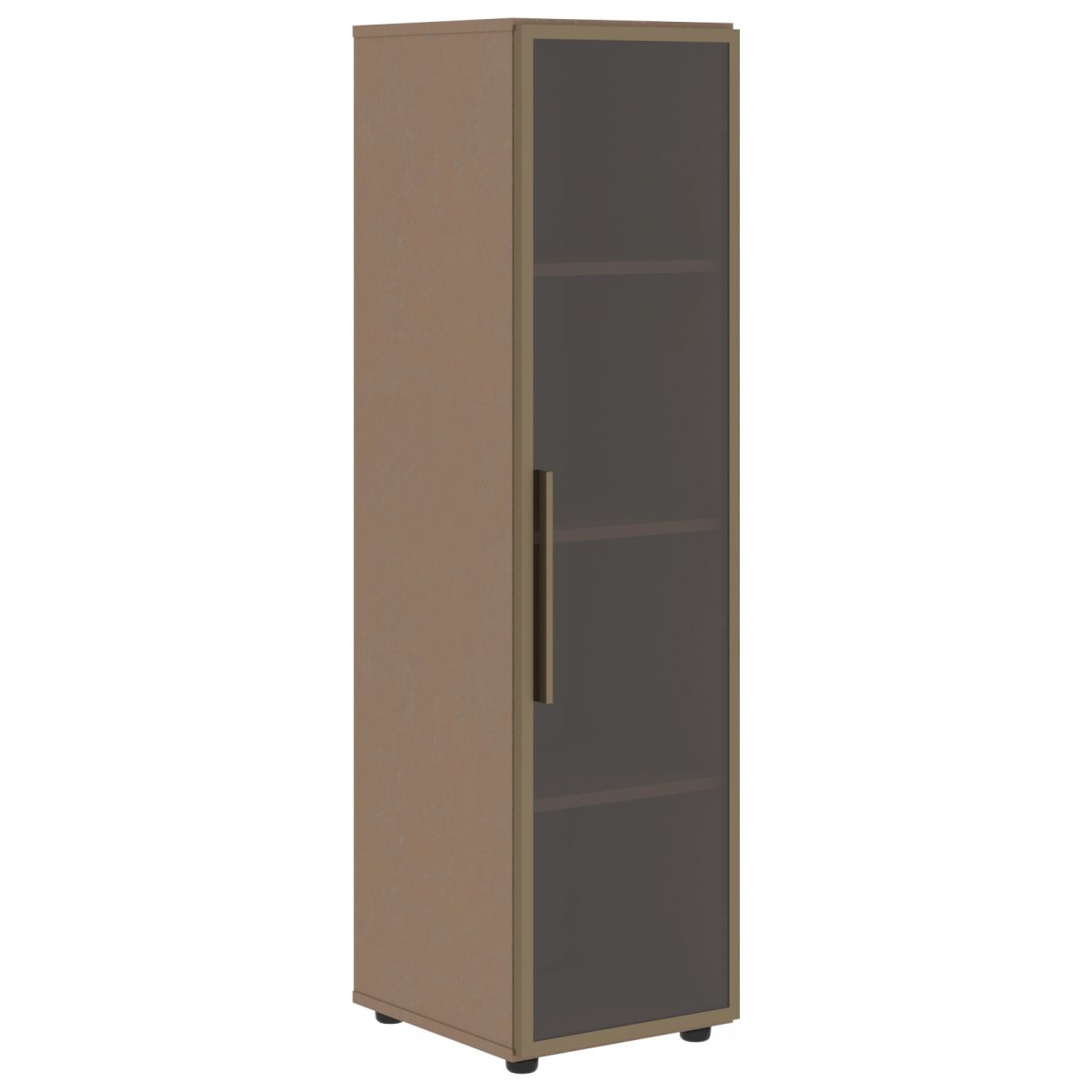 Шкаф колонка со стеклянной дверью VMCS 40.2(R) 400х430х1517