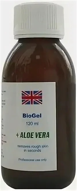 Биогель для маникюра и педикюра с алое вера 120 мл