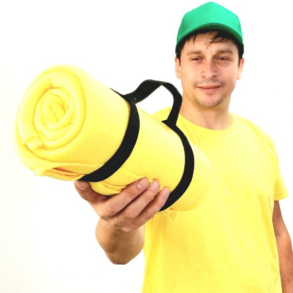 Плед Байкал желтый