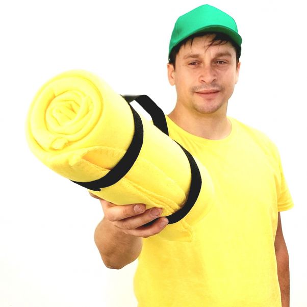 Плед Байкал желтый