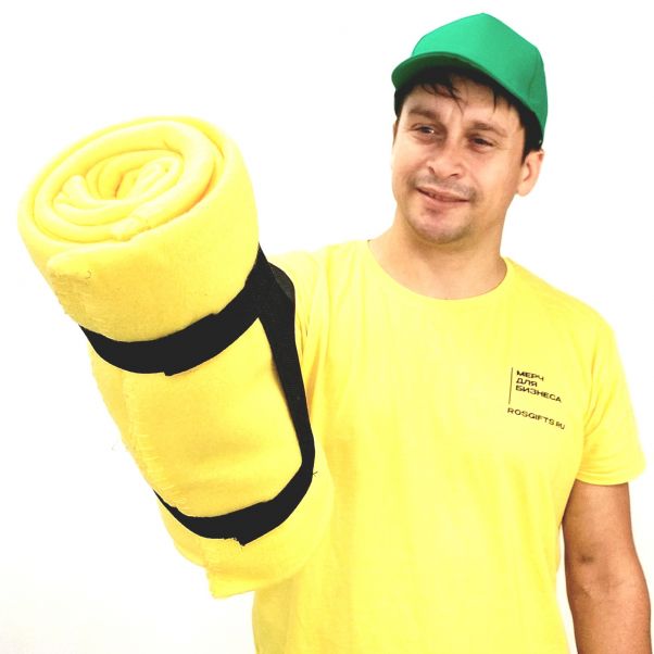 Плед Байкал желтый